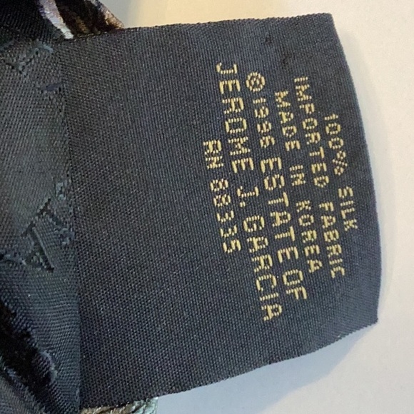 Vintage J. Garcia 10th Anniversary Oak Tree Silk Tie - Picture 6 of 6